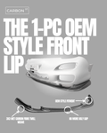 (PRE-ORDER 5 Weeks) Mazda RX7 FD3S Carbon Fibre OEM style 1 PC Front Lip