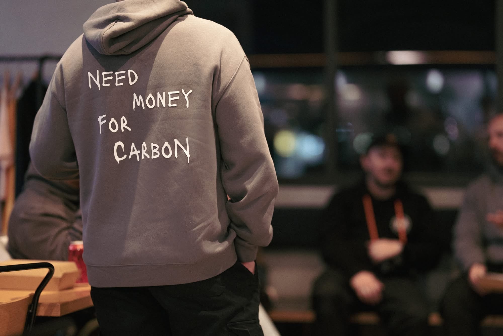 Unisex "Need Money For Carbon" Hoodie