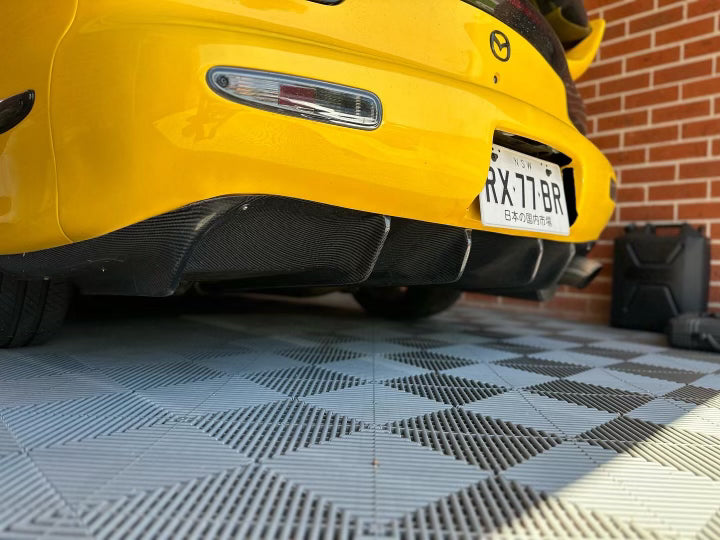 Mazda RX7 FD3S Carbon Fiber RE Style Rear Diffuser