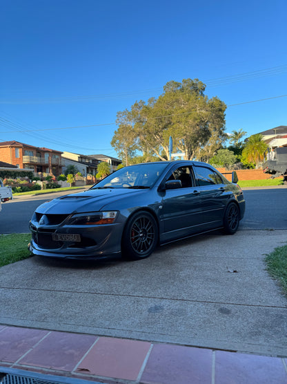 Mitsubishi Lancer Evolution CT9A - DAMD Style Carbon Fiber Side Skirt Extensions