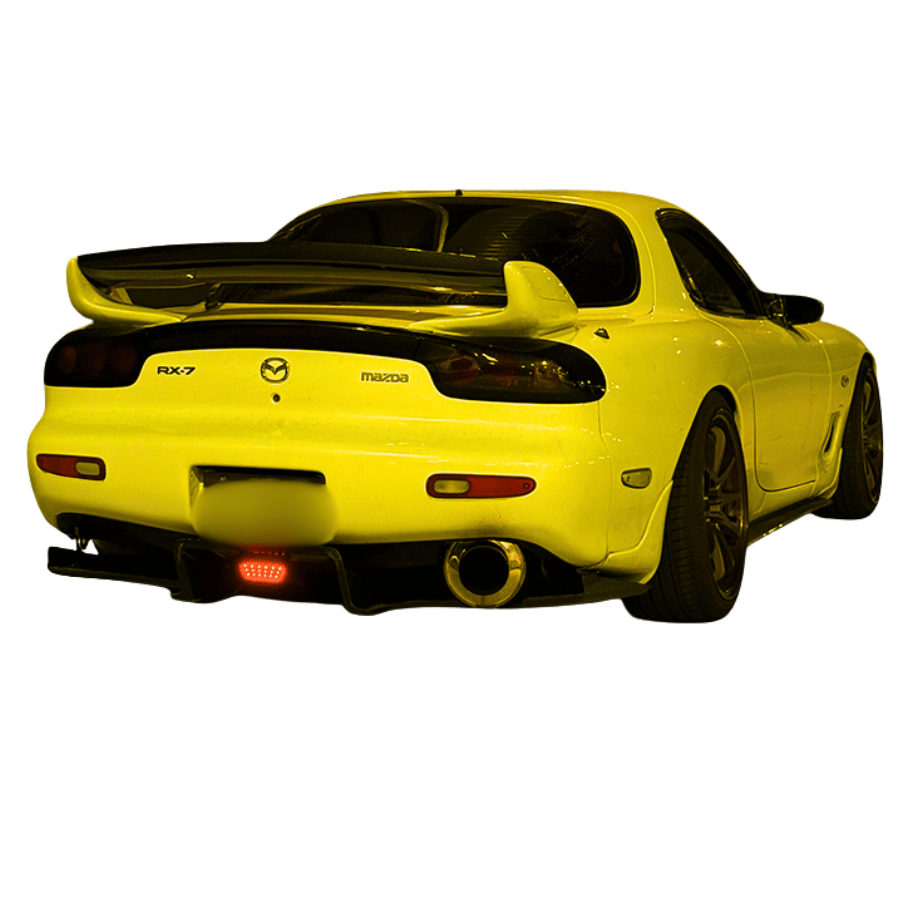 Mazda RX7 FD3S Rear End with Carbon Street RE Style Carbon Fibre Diffuser Upgrade